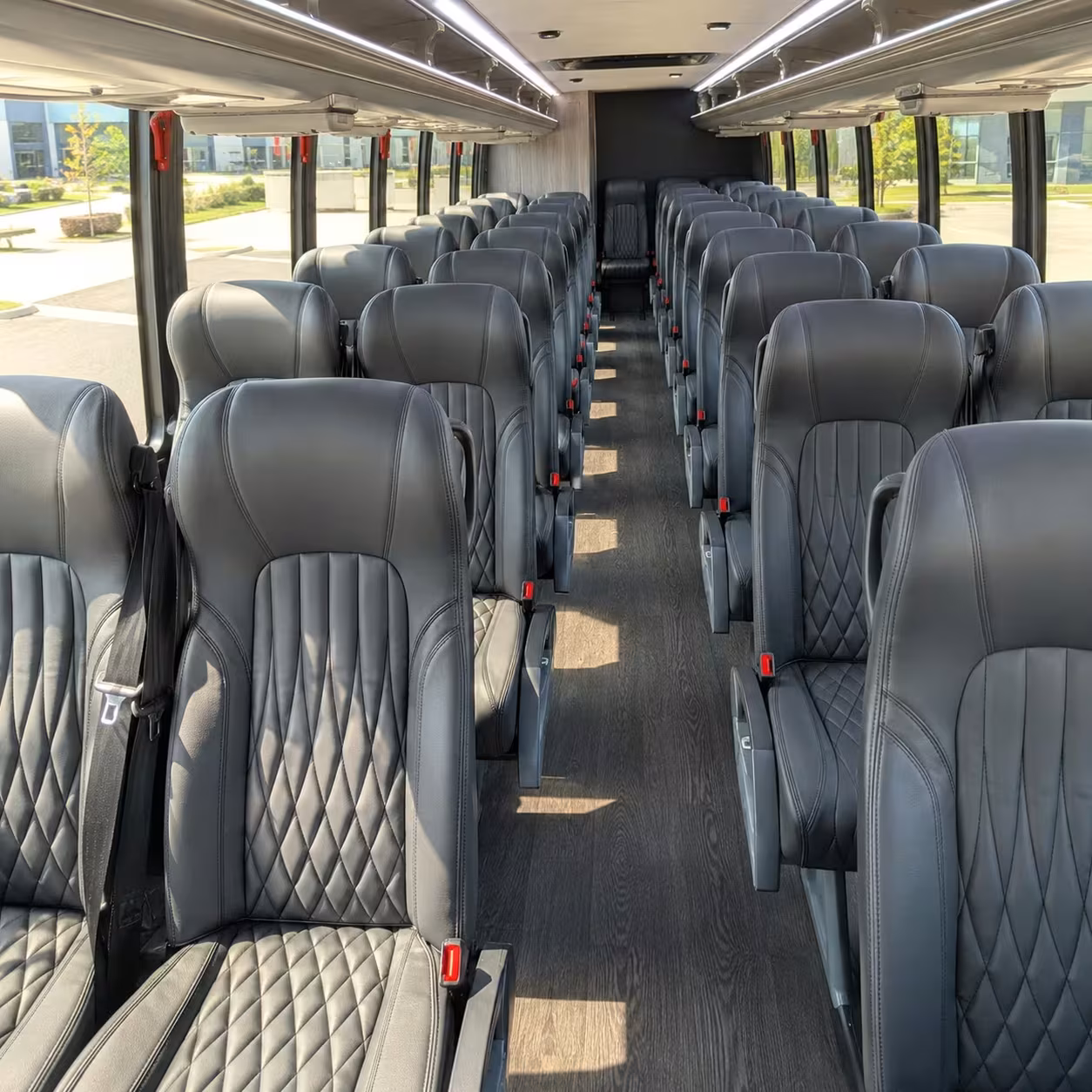 30 passenger minibus interior