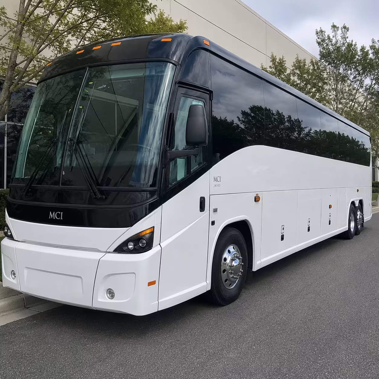ada accessible government military bus rentals in sterling heights