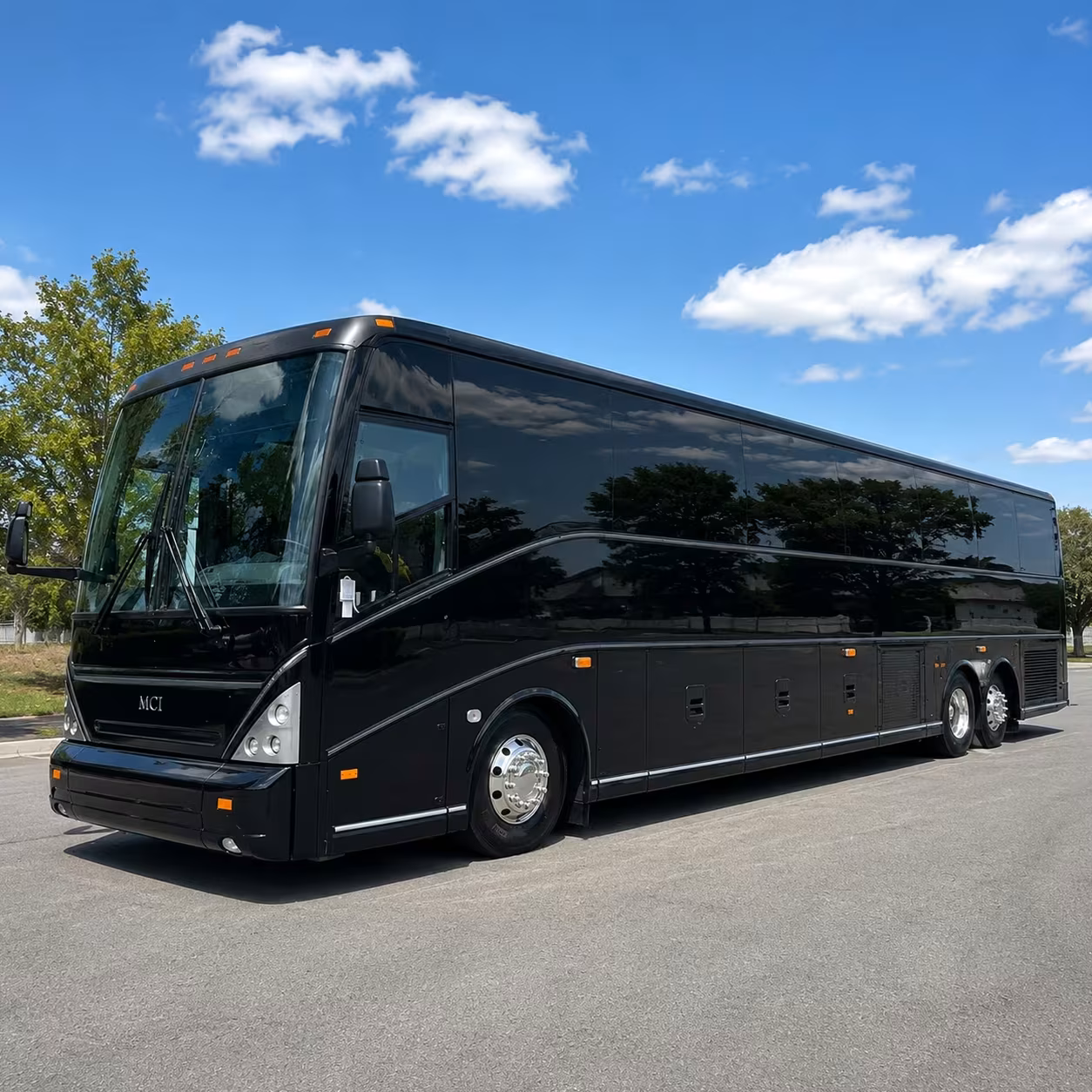 charter bus rentals for large sterling heights prom groups