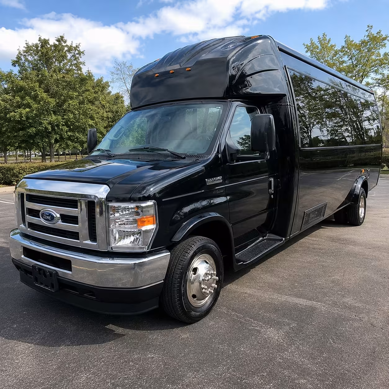 prom party bus transportation for sterling heights friend groups