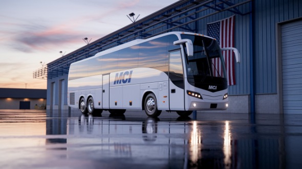 clinton government and military bus rentals