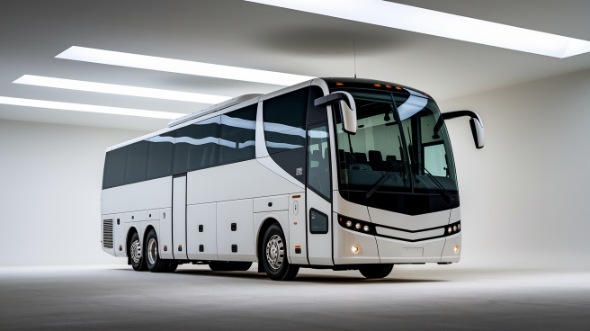 sterling heights 50 passenger charter bus