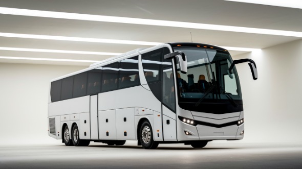 sterling heights 54 passenger charter bus