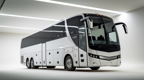 sterling heights 56 passenger charter bus