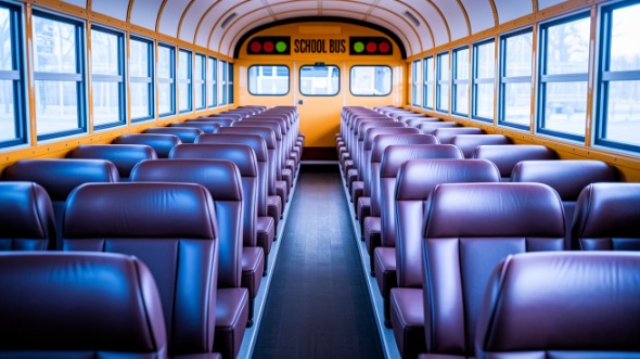 sterling heights school bus rental inside