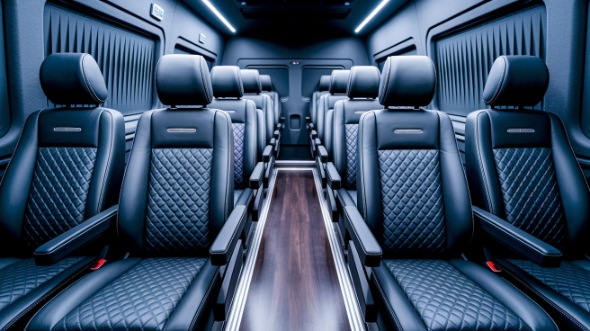 sterling heights sprinter van with driver interior